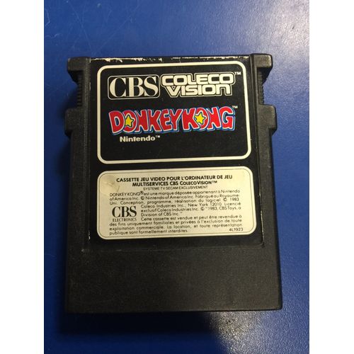 Colecovision Cbs - Donkeykong Nintendo