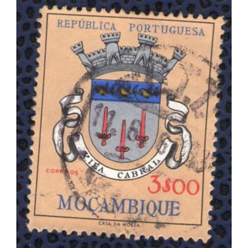 Mozambique 1961 Oblitéré Rond Used Blason Ville Vila Cabral