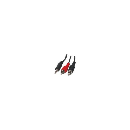 JACK 3.5MM STEREO MALE - 2 RCA MALES