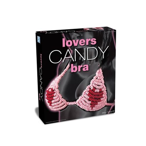 Soutien-Gorge Bonbon Rose Bonbons Comestibles Sexy