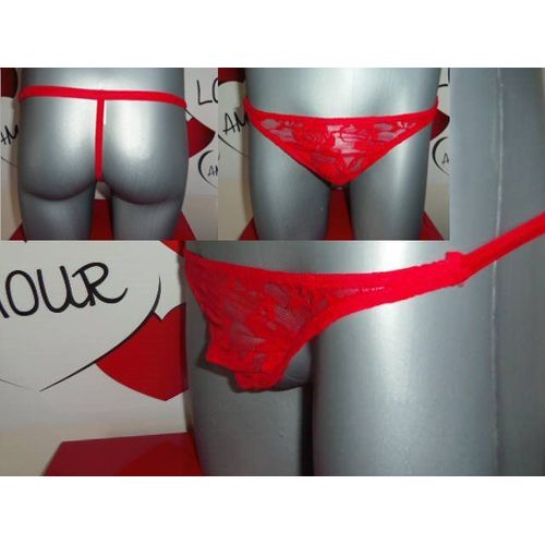 String Dentelles S M Homme Erotique Thong Man Underwear 