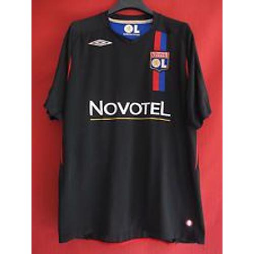 Maillot Ol Novotel Olympique Lyonnais Garcon 10/11 Ans Foot T-Shirt Football Club