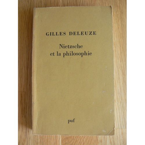 Nietzsche Et La Philosophie