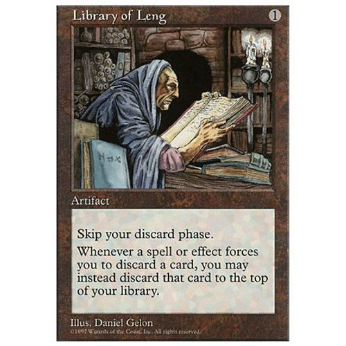 Bibliothèque De Leng - 5 Ème Edition (Fifth) - Magic Mtg
