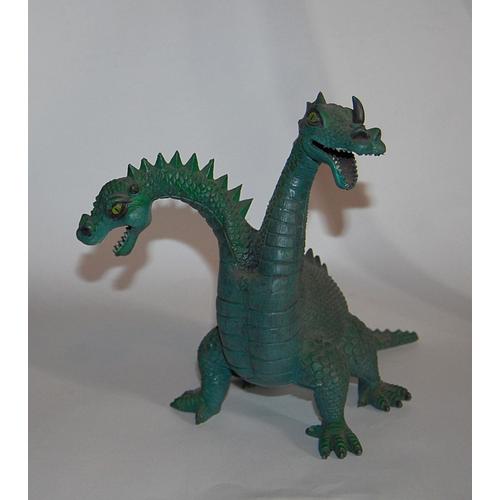 Dragon Bicéphale Monstre Jouet Impérial Harrhausen Dinosaure 60/70