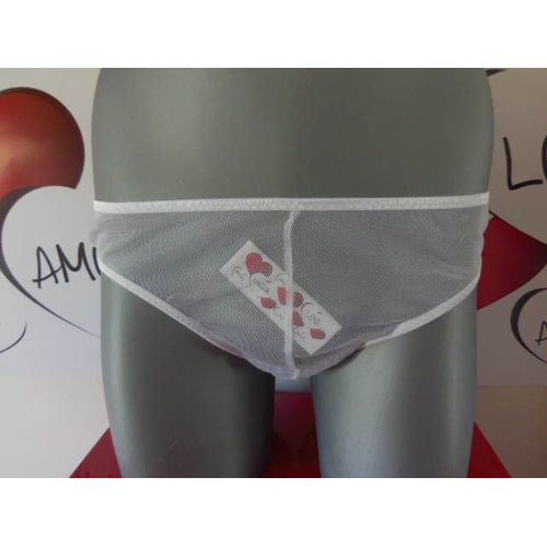 Slip M L Transparent Homme Thong Man Underwear Uomo Lenceria Mann