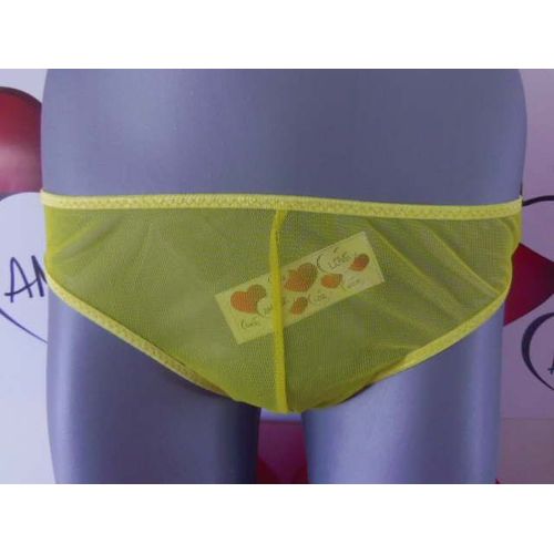 Slip M L Transparent Homme Thong Man Underwear Uomo Lenceria Mann