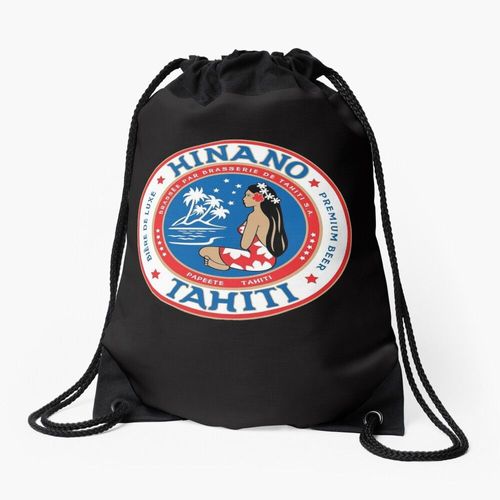 Sac à dos HINANO Tahiti, Conception Sac à cordon pour le sport cadeau