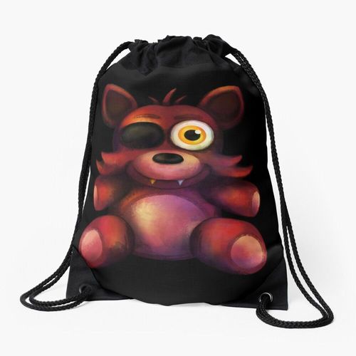Sac à dos Cinq nuits chez Freddy's - Fnaf 4 - Peluche Foxy Sac à cordon pour le sport cadeau
