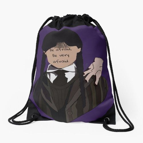 Sac à dos Collection Addams du mercredi #11 Sac à cordon pour le sport cadeau