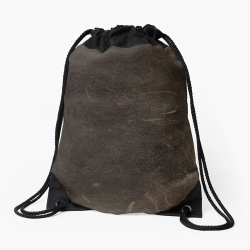 Sac à dos Cuir brut - Cuir usé Sac à cordon pour le sport cadeau