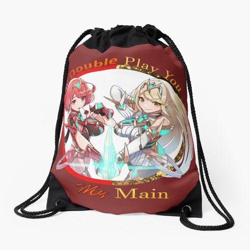 Sac à dos Mes principaux Pyra et Mythra Sac à cordon pour le sport cadeau
