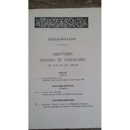 Catalogue Drouot : Meuble & Objets D'art Dès Le 16è, 17è Et 18ème Siècle