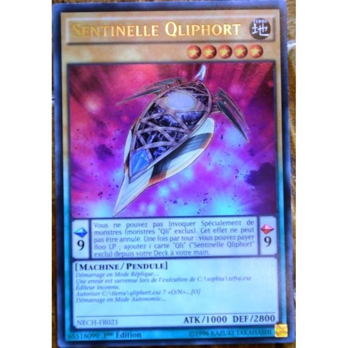 Sentinelle Qliphort Ultra Rare Nech-En021