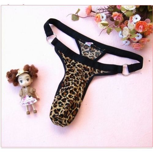  String Slip Leopard Taille S M  Homme Thong Underwear Men Man