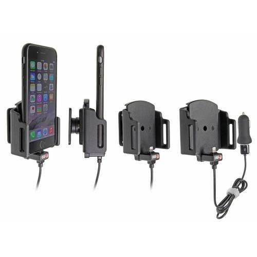 521666 - Support  Brodit Iphone 6 Avec Étui, Chargeur Voiture Rapide 2,1amp Et Connectique Usb