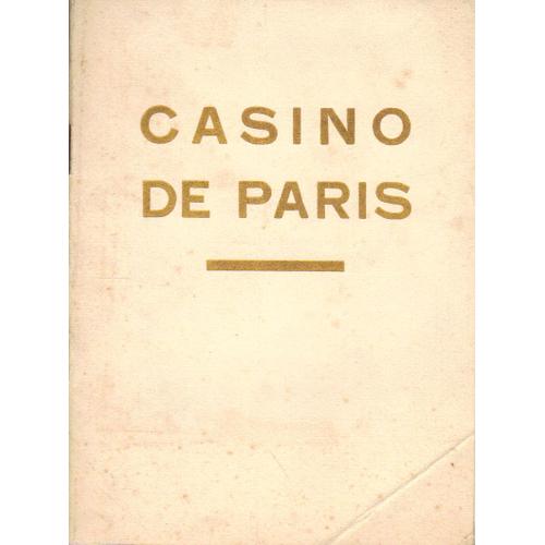 Casino De Paris / Plaisirs De Paris / Henri Varna / 1936 1 