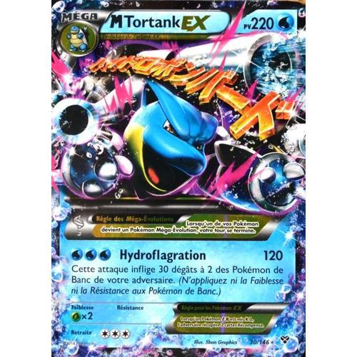 Carte Pokémon 30/146 Méga Tortank-Ex 220 Pv Xy Neuf Fr