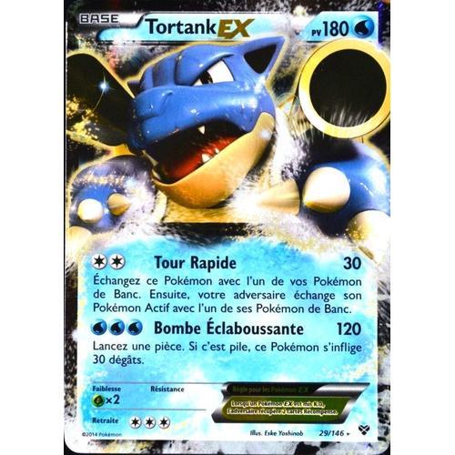 Carte Pokémon 29/146 Tortank-Ex 180 Pv Xy Neuf Fr