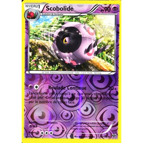 Carte Pokémon 52/146 Scobolide 90 Pv Xy Neuf Fr