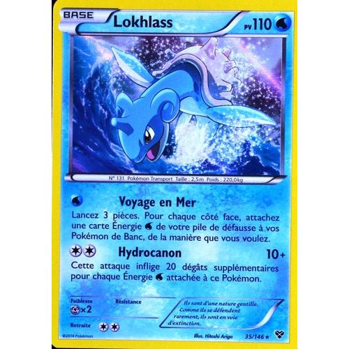 Carte Pokémon 35/146 Lokhlass 110 Pv Xy Neuf Fr