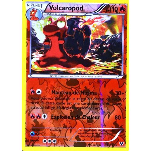 Carte Pokémon 21/146 Volcaropod 110 Pv Xy Neuf Fr