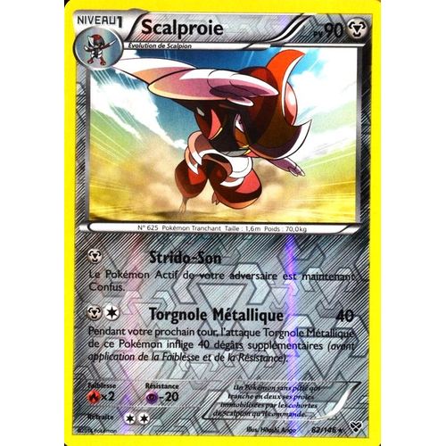 Carte Pokémon 82/146 Scalproie 90 Pv Xy Neuf Fr