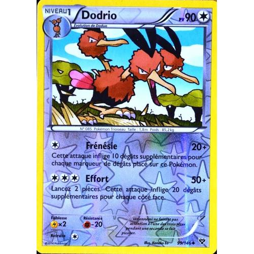 Carte Pokémon 99/146 Dodrio 90 Pv Xy Neuf Fr