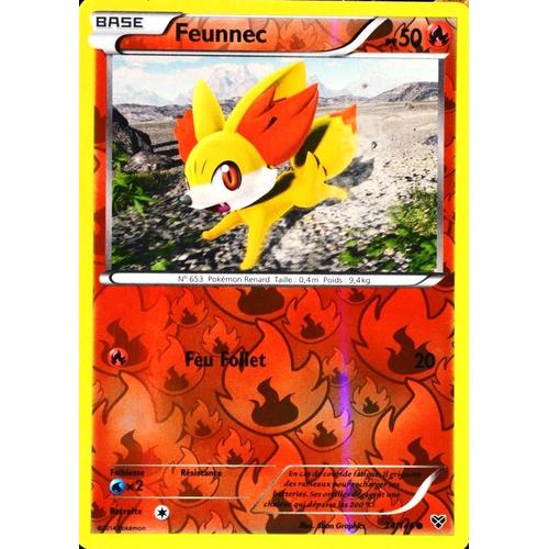 Carte Pokémon 24/146 Feunnec 50 Pv Xy Neuf Fr