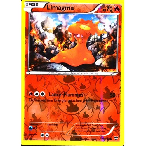 Carte Pokémon 20/146 Limagma 70 Pv Xy Neuf Fr