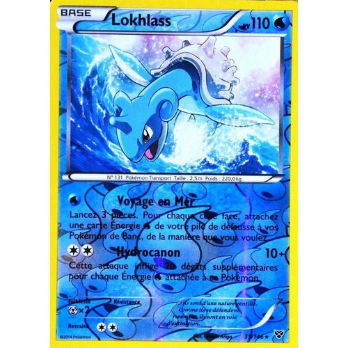 Carte Pokémon 35/146 Lokhlass 110 Pv Xy Neuf Fr