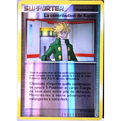 Carte Pokémon 139/147 La Contribution De Koner Platine Vs Neuf Fr