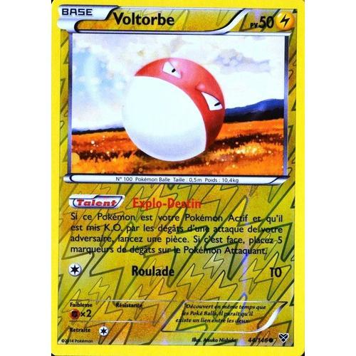 Carte Pokémon 44/146 Voltorbe 50 Pv Xy Neuf Fr