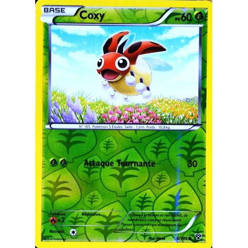 Carte Pokémon 6/146 Coxy 60 Pv Xy Neuf Fr