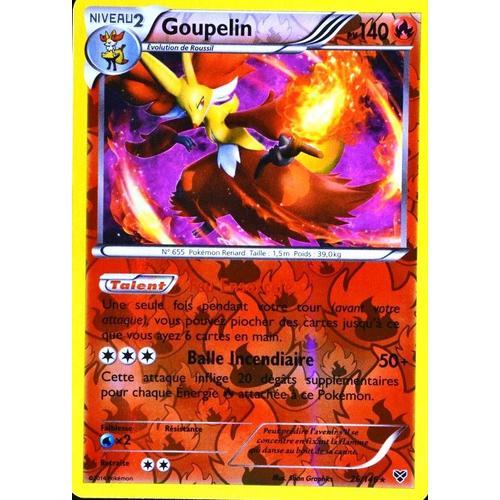 Carte Pokémon 26/146 Goupelin 140 Pv Xy Neuf Fr