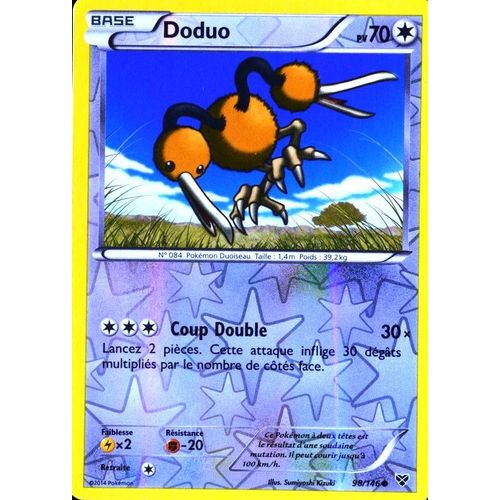 Carte Pokémon 98/146 Doduo 70 Pv Xy Neuf Fr