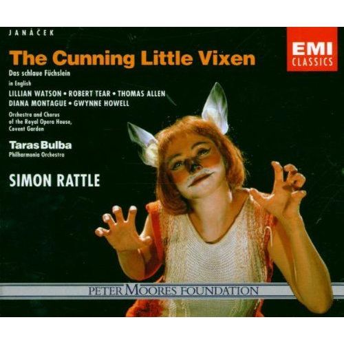 Janácek - The Cunning Little Vixen / Lilian Watson, Diana Montague, Thomas Allen, Gwynne Howell, Robert Tear · Roh Covent Garden · Sir Simon Rattle [In English]