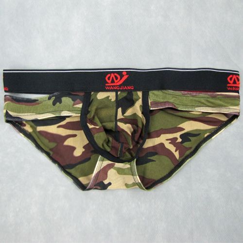 Slip String Camouflage Taille M Vert Homme Erotique Armee Thong Underwear 