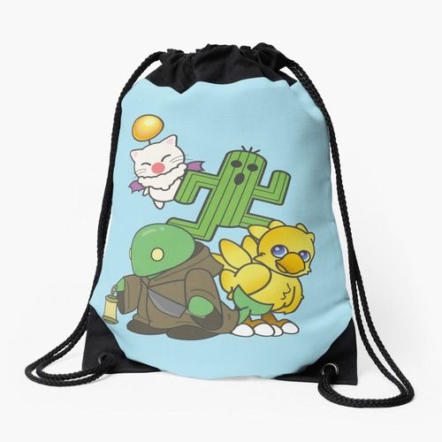 Sac à dos Équipe Final Fantasy Sac à cordon pour le sport cadeau