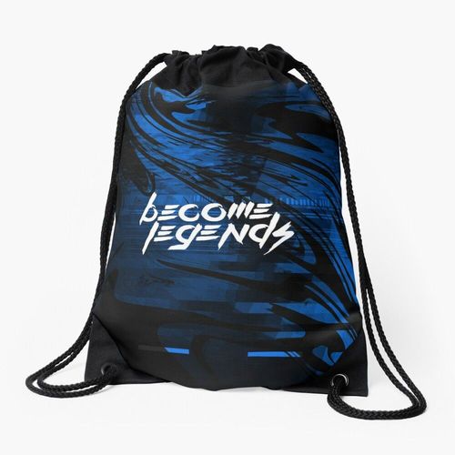 Sac à dos Devenez un modèle de jeu Legends Esports Sac à cordon pour le sport cadeau