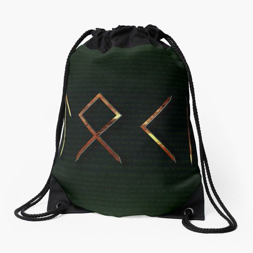 Sac à dos Runes de Loki Sac à cordon pour le sport cadeau