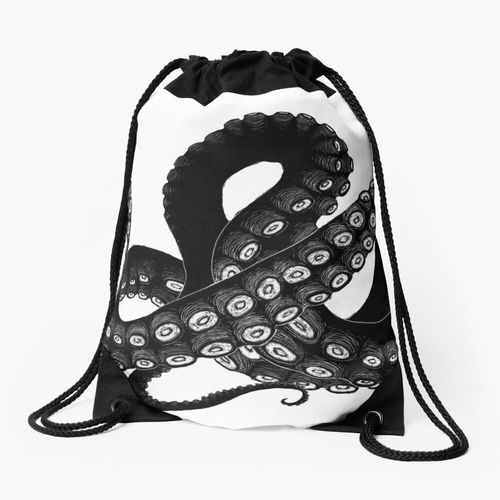 Sac à dos Obtenez Kraken Sac à cordon pour le sport cadeau