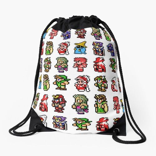 Sac à dos Sprite de Final Fantasy Sac à cordon pour le sport cadeau