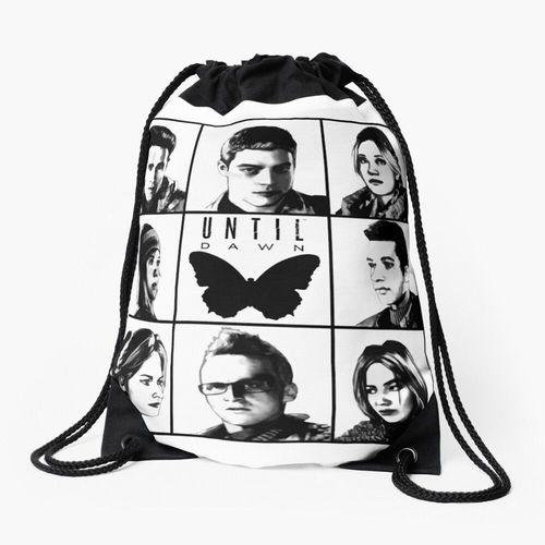 Sac à dos Jusqu'à l'aube - personnages principaux Sac à cordon pour le sport cadeau