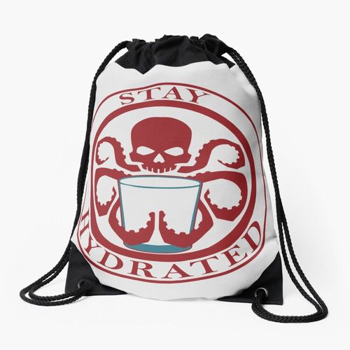 Sac À Dos Restez Hydraté Sac À Cordon Pour Le Sport Cadeau
