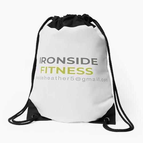 Sac à dos FITNESS AU CÔTÉ DE L'IRON Sac à cordon pour le sport cadeau