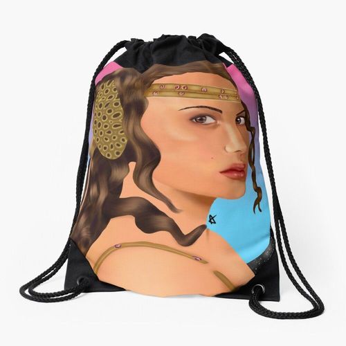 Sac à dos Portrait de Padmé Amidala. Sac à cordon pour le sport cadeau