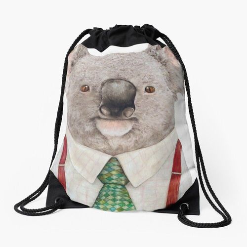 Sac à dos Koala Sac à cordon pour le sport cadeau