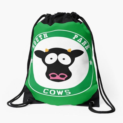 Sac à dos Vaches de South Park Sac à cordon pour le sport cadeau