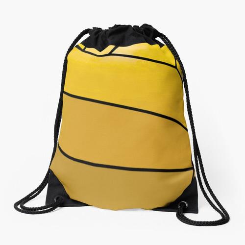 Sac à dos Ballon de water-polo jaune Waterpolo Sac à cordon pour le sport cadeau